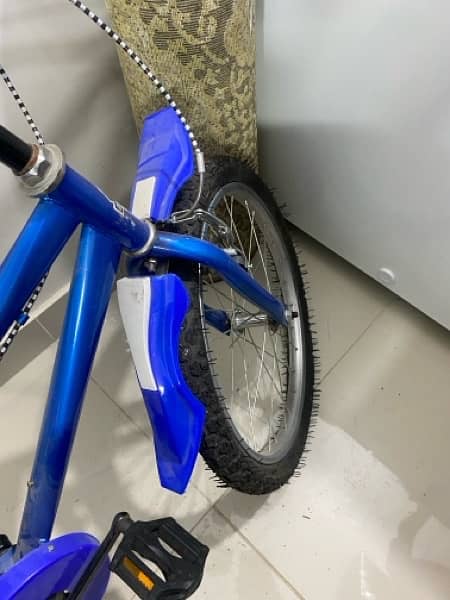 Kids blue bicycle for 10 years old 3