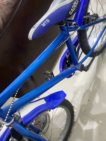 Kids blue bicycle for 10 years old 5
