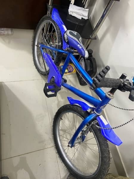 Kids blue bicycle for 10 years old 9