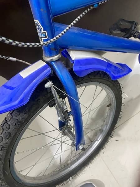 Kids blue bicycle for 10 years old 14