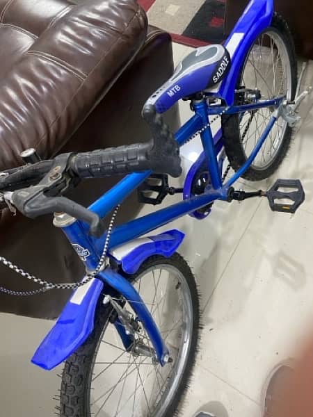 Kids blue bicycle for 10 years old 16