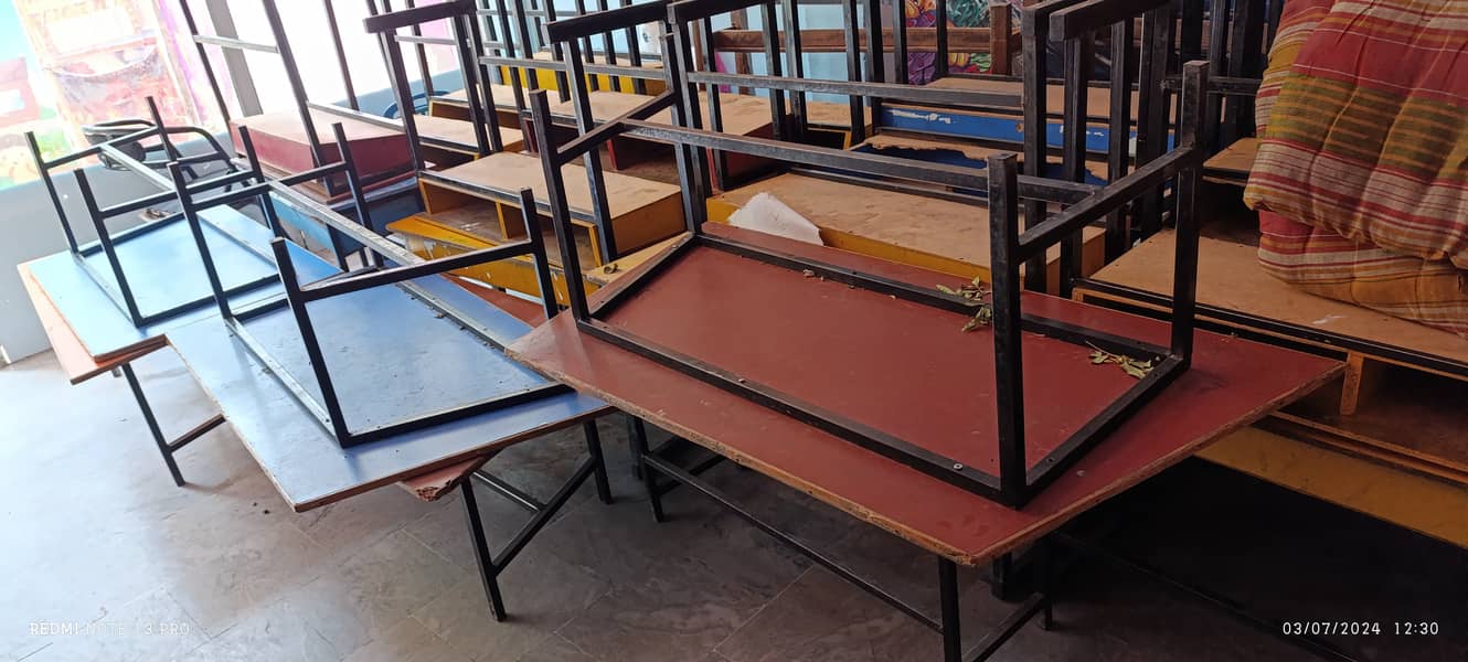 School Furniture for Sale/Bench/Table Desk/Plastic Chair For Kids 6