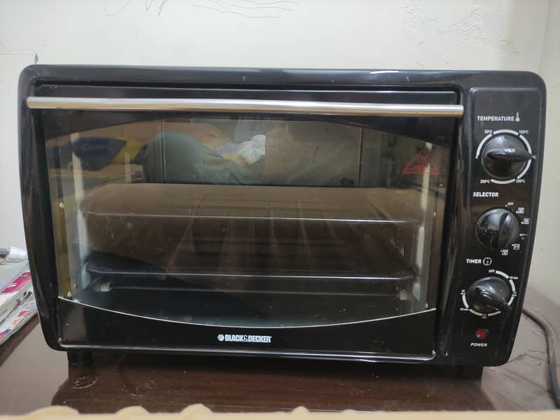 Oven Cooking Range Good Quality Black and Decker. 0