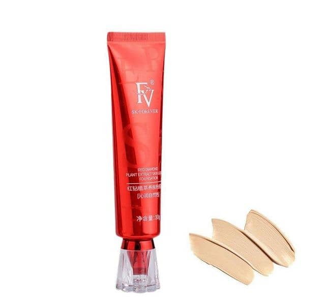 FV Foundation - Full Coverage Matte Liquid, 12-Hour Long-Lasting 1