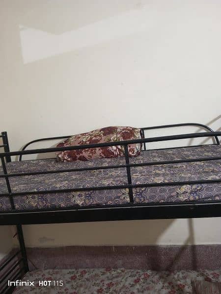 Iron bunker bed without Matress 0