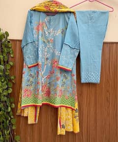 Khaadi 3 piece suit