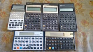 hp 12C platinum hp 17b2 casio fc 200 financial calculators