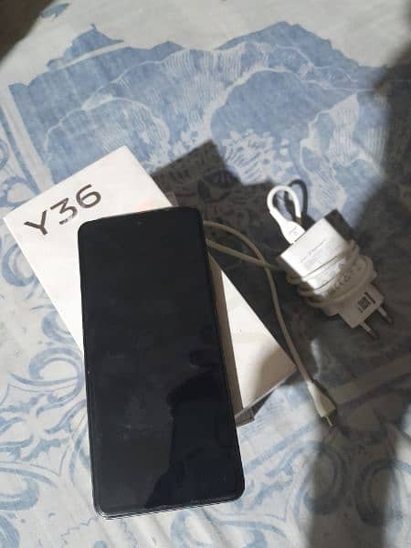 Vivo Y36 8+8/128 with complete box 3 months use 3