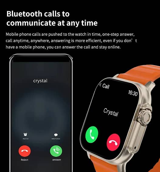 S800 ultra/smart watch/touch watch/lcd watch. 3