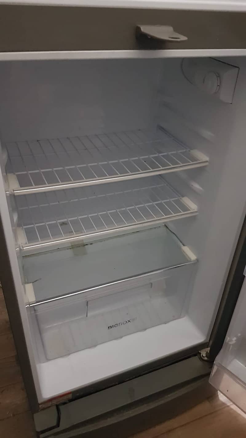 New condition haier refrigerator/fridge with stand HRF-246 216L 2