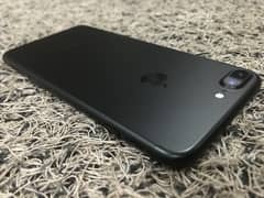 JUST LIKE NEW iPhone 7Plus 128gb Matt Black PTA APPROVED