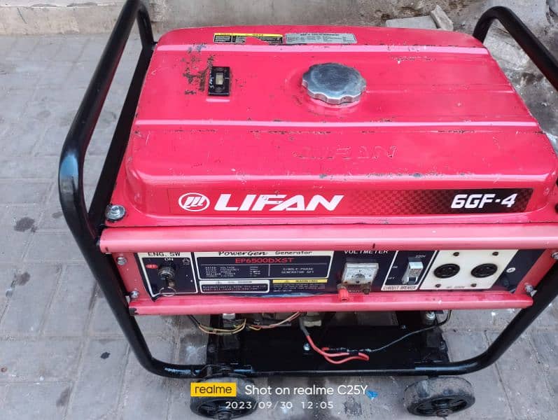 6.5kva Lifan Branded generator self start 0