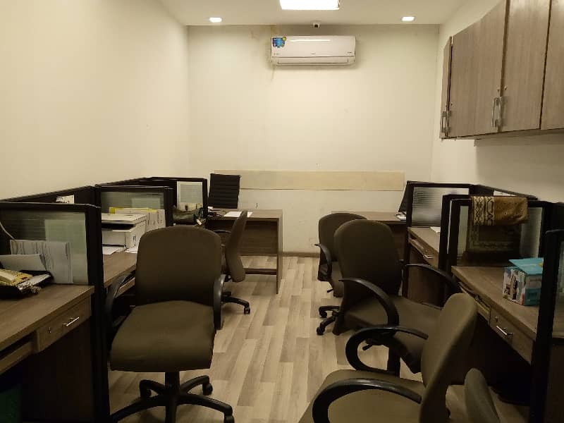 3 Kanal (10 Thousand Square Feet) Furnished Office Block Available For Rent. 19