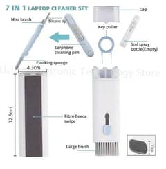 7-In-1 Computer Keyboard Cleaner Brush Kit Earphone Cleaning Pen 0