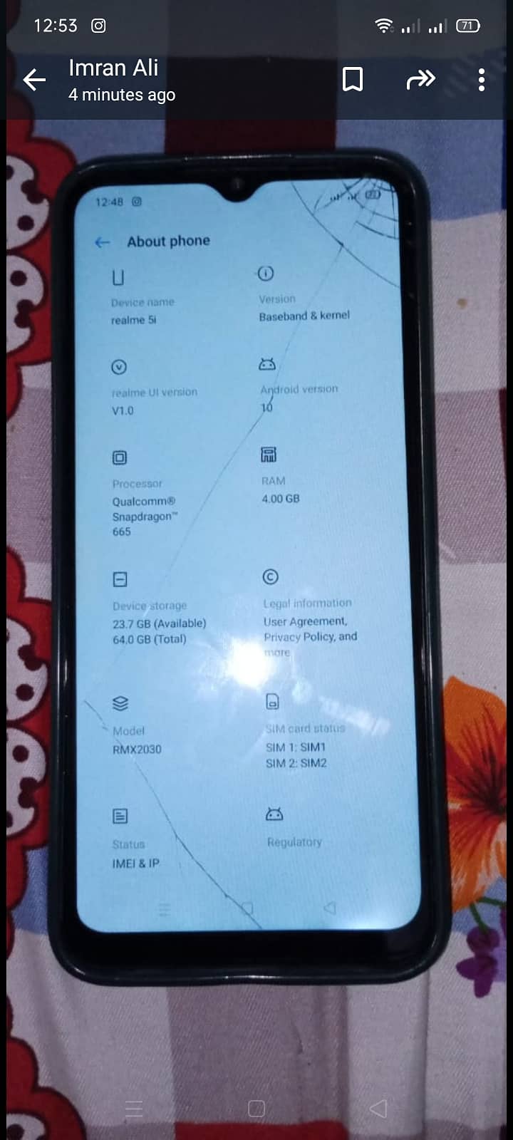 Screen per kerak Han Lakin LCD sai ha 2