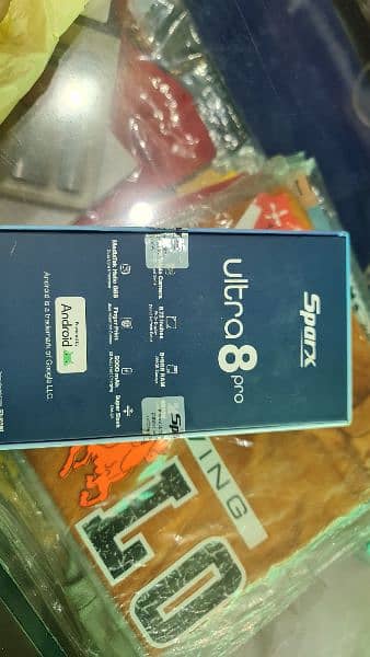 Sparx Ultra 8 Pro Just box open 10/ 10  8GB 256Gb 1