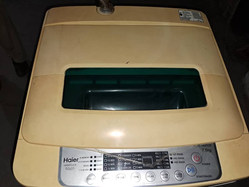 Haier automatic washing machine available for sale 2