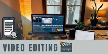 graphic designer and video editor