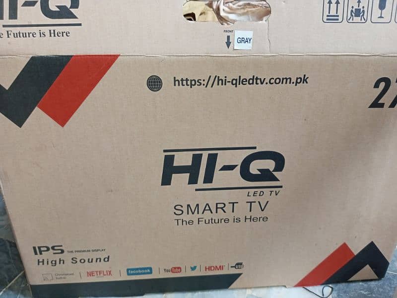 Hi-q Led Tv Smart Android Led ha 0