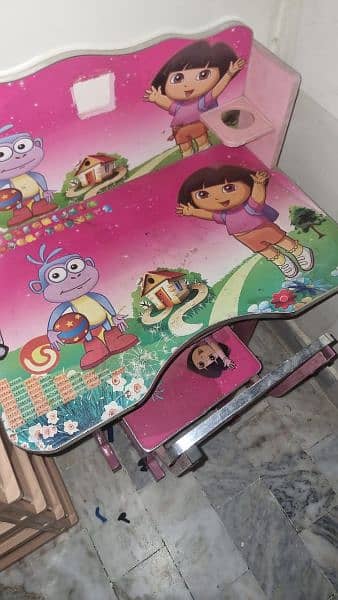 Dora study table with chair 0