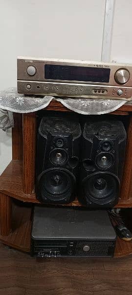 denon Amplifier Avc 1580 and Speakers 3