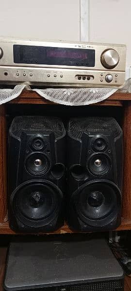 denon Amplifier Avc 1580 and Speakers 5