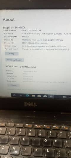 Dell Inspiron 4050 n series pentium b950 0