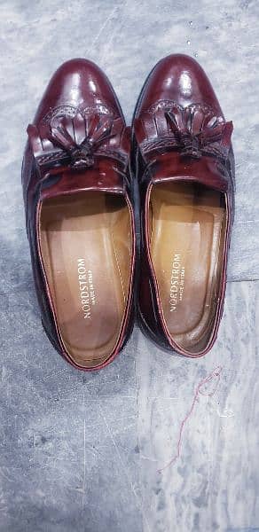 NordStrom Italian Shoes Import from Italy 100 pure Leather shoes 3