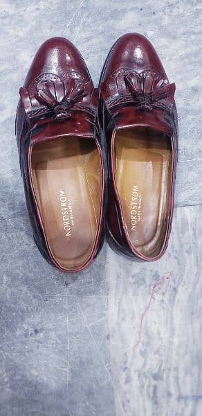 NordStrom Italian Shoes Import from Italy 100 pure Leather shoes 4