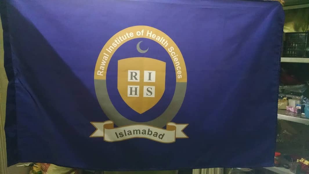 Pakistan Flag , Govt Flag & GoldenPole , Company Logo Flag 18