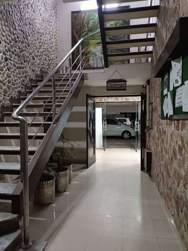 2 Kanal Triple Storey Building Available For Rent Gulberg 3 B1 Block Sami Commical MM Alam Road 7