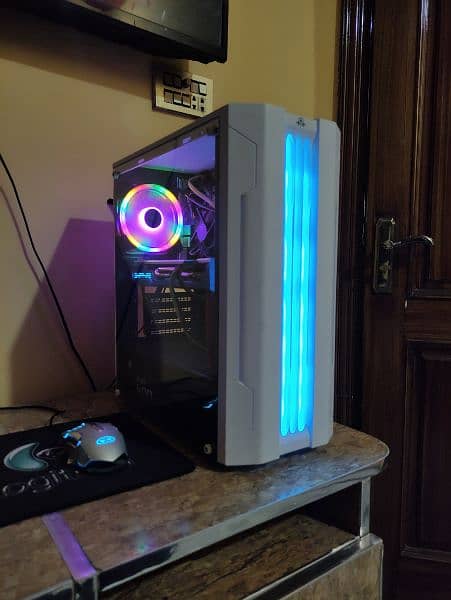 Intel i5 4th gen + Rx 590 8GB RGB gaming pc 5