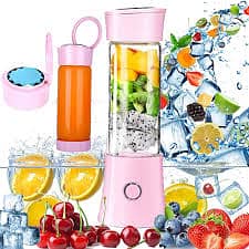 Juicer Portable Outdoor Juicing Cup Usb Charging Fruit Vegetable Blend 3