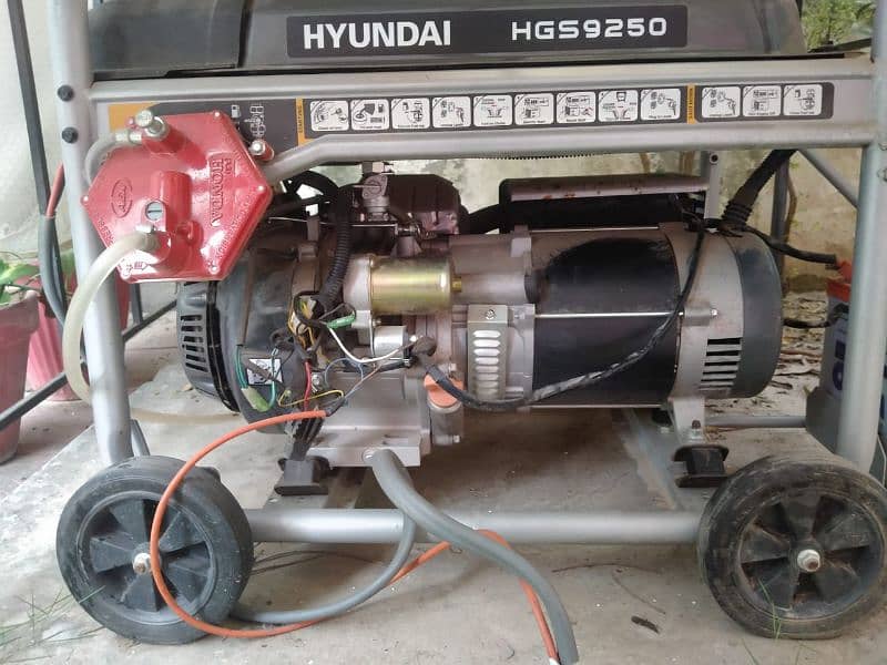 hyundai hgs 9250 8Kva generator 0
