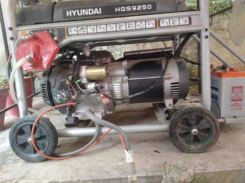 hyundai hgs 9250 8Kva generator 1