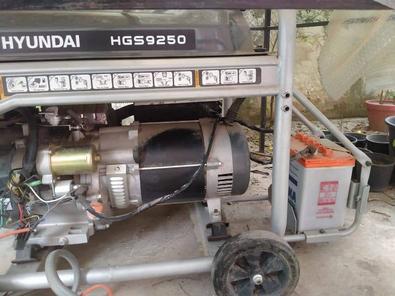 hyundai hgs 9250 8Kva generator 5