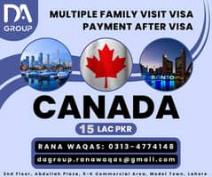Best Price For Canada Multiple Visit Visa For Canada Family