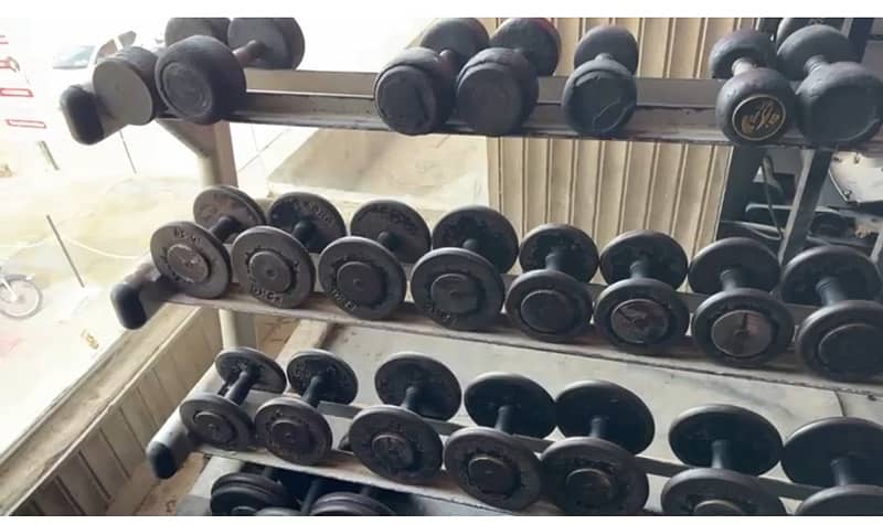 dumbbell and plates 500kg 1