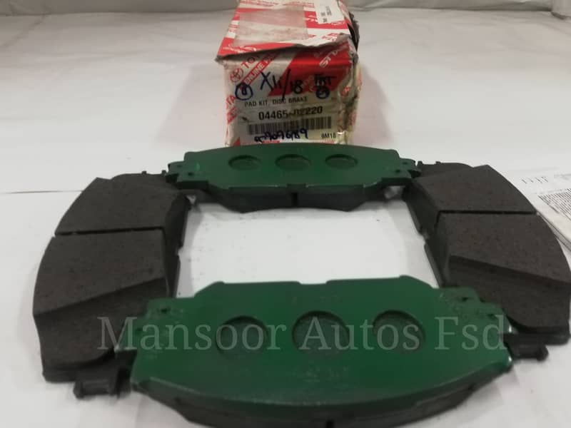 Genuine or Japanese Brake pads 17