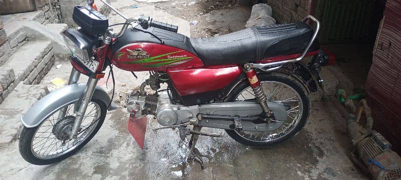 AOA road prince 70cc lush condition bike all documents complete hai 1