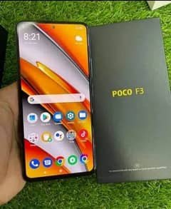 Poco F3 8 ram 256gb complete box