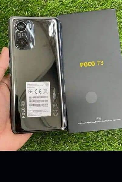 Poco F3 8 ram 256gb complete box 1