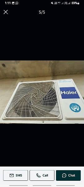 new conition mai hai haier ac dc inveter 2023 model hai 1