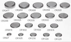 Toys Car Cell Rechabale Button Cell Coin Battery 2016 2025 2032 LR44