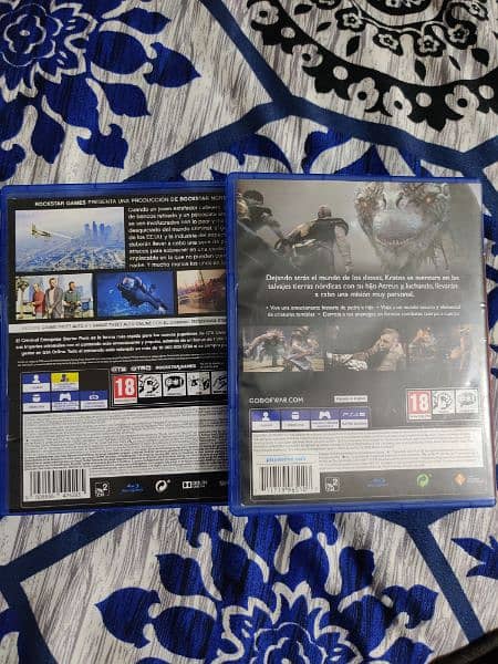 God Of War 4 And GTA 5 Premium Edition PS4 1