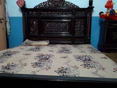 Bedroom Set, King size Bed with mattress & etc