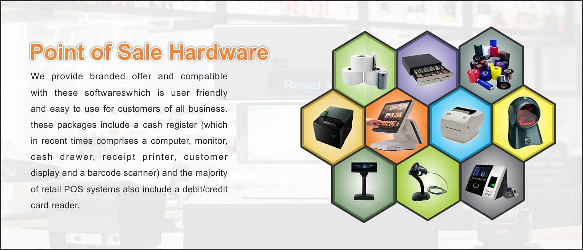 Touch POS Dual Display All in one PC with pos software 6