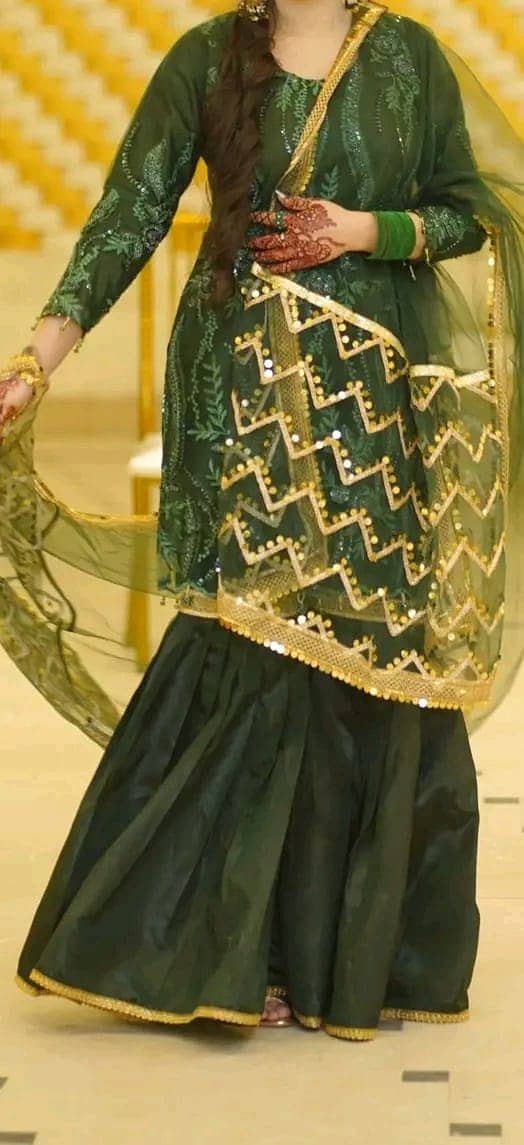 Party wear gharara dress for sale 0
