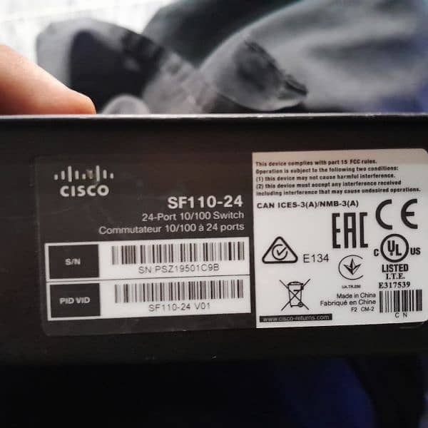 Cisco switch 24 port 5