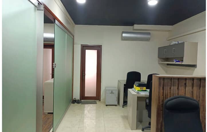 Fully furnished office space available for rent Shahbaz Commercial Phase 6 3